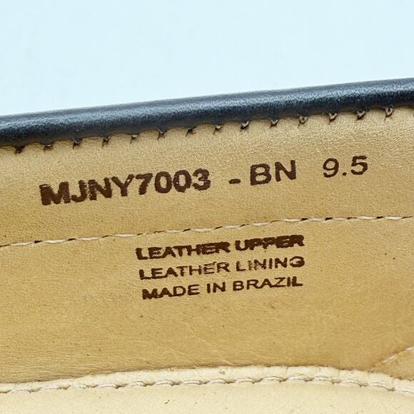 Marc Joseph New York Womens Riverview Loafers US 9.5 M Black Leather NIB - Picture 12 of 12